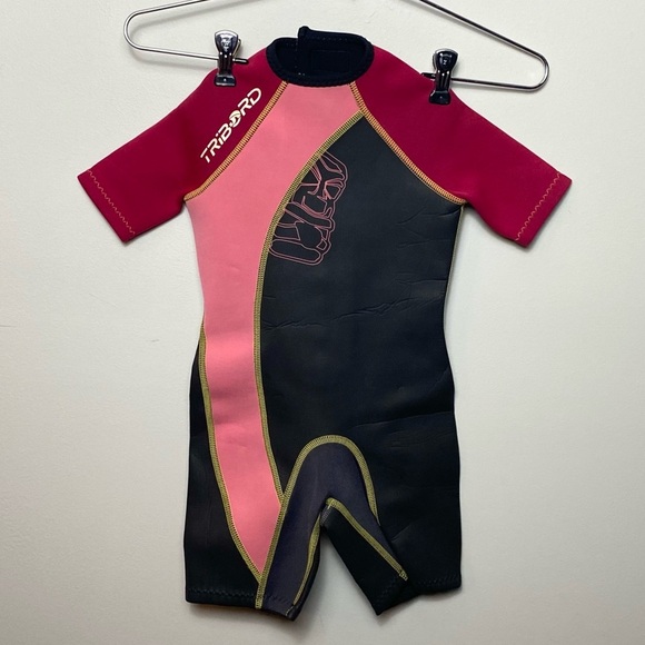 Tribord Girls Shorty Wetsuit Sz 6 - Picture 3 of 5